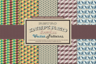Download Retro Inspired Vector Patterns - Retro inspired Collection