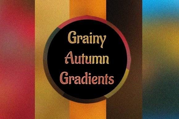 Download Grainy Autumn Gradients - Autumn Collection