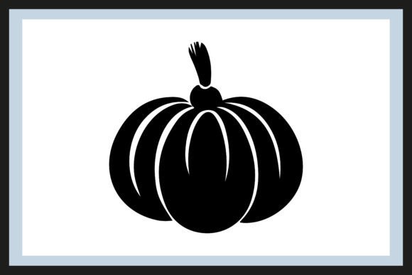 Download Autumn Pumpkin Silhouette Vector Clipart - Autumn Collection