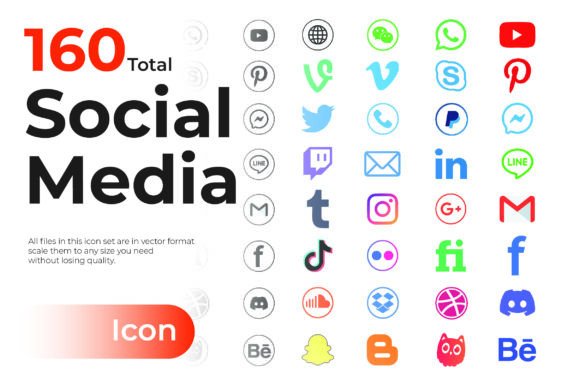 Download Social Media Icon Pack - Pack Collection