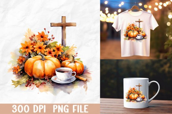 Download Rustic Cross with Autumn Blooms - Autumn Collection