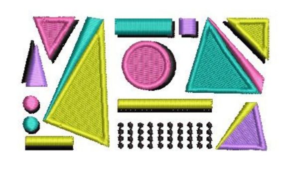 Download Retro Geometric Shapes - Retro geometric shapes Collection