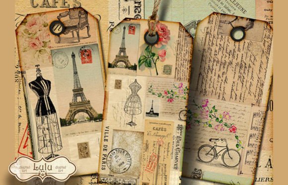 Download Vintage Ephemera Tags - Ephemera Collection