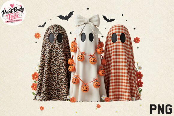 Download Halloween Ghost Friends PNG, Autumn PNG - Autumn Collection